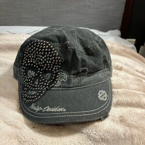Harley Davidson studded cap